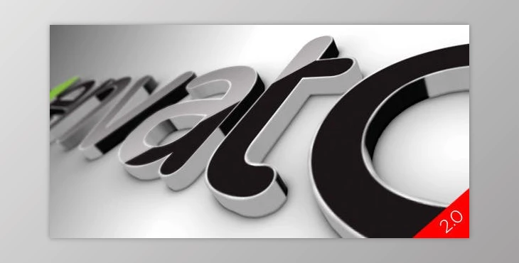 Download Black Classic 3D Logo V2 - Videohive 519447 - AE Project