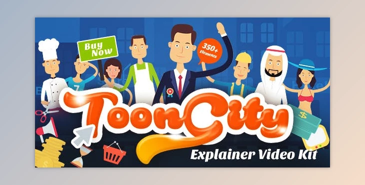 Download Explainer Video ToolKit - ToonCity (Videohive 19249121) - AE Project