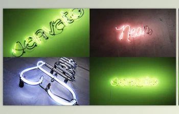 Neon <span class='badge badge-warning'>Flow</span> Logo (Videohive 28112427)
