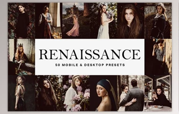 Download 50 <span class='badge badge-warning'>Renaissance</span> Lightroom Presets and LUTs