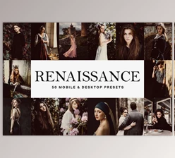 Download 50 Renaissance Lightroom Presets and LUTs