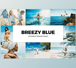 Download 20 Breezy Blue Lightroom Presets & LUTs CreativeMarket-5846212 (XMP, PNG, DNG)