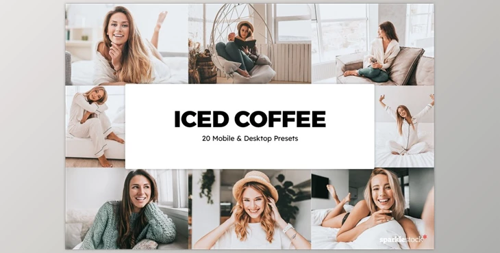 Download 20 Iced Coffee Lightroom Presets & LUTs CreativeMarket-5842198 (XMP, DNG, PNG)