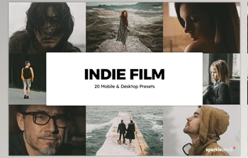 Download 20 Indie <span class='badge badge-warning'>Film</span> Lightroom Presets & LUTs CreativeMarket-5844319 (XMP, DNG, PNG)