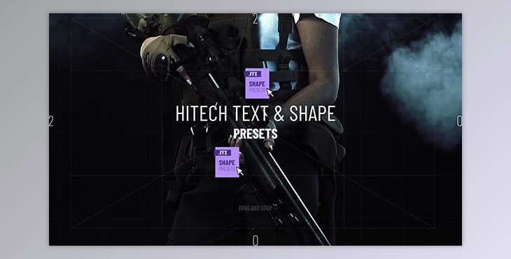 Download Hitech Text + Frame Presets (Videohive 28185984)