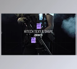 Download Hitech Text + Frame Presets (Videohive 28185984)
