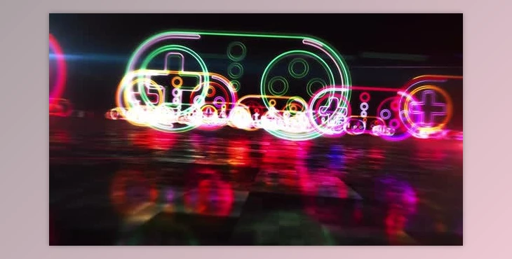 Download Esport game pad symbol abstract hyperspace animation (Videohive 29954507)