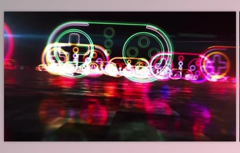 Download Esport game <span class='badge badge-warning'>pad</span> symbol abstract hyperspace animation (Videohive 29954507)