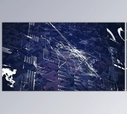 Download Data processing on blue background (Videohive 30216152)