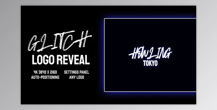 Download Glitch logo reveal (Videohive 27960470) - AE Project