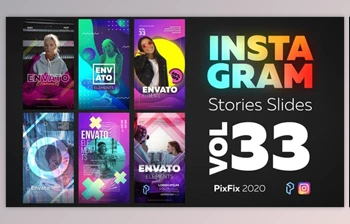 Download Instagram Stories Slides Vol. <span class='badge badge-warning'>33</span> (Videohive 30513162) - AE Project
