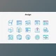 Design - Filled Outline Animated Icons (Videohive 28340415)
