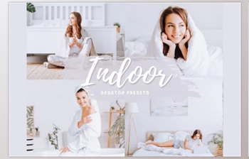 Download INDOOR Desktop Lightroom <span class='badge badge-warning'>Presets</span> CreativeMarket-5712599