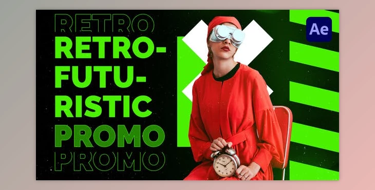 Download Retrofuturistic Promo (Videohive 30447524) - AE Project