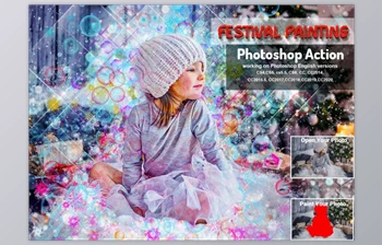Download Festival <span class='badge badge-warning'>Painting</span> <span class='badge badge-warning'>Photoshop</span> Action CreativeMarket-5710845 (ATN, ABR)