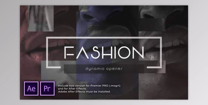 Download Fashion Dynamic Media Opener (Videohive 30586361) - PR Project