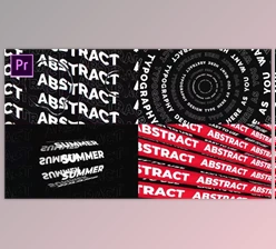 Download Abstract Typography (Videohive 30469263) - PR Project