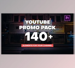 Download YouTube Promo Pack - Mogrt (Videohive 28530663) - PR Project