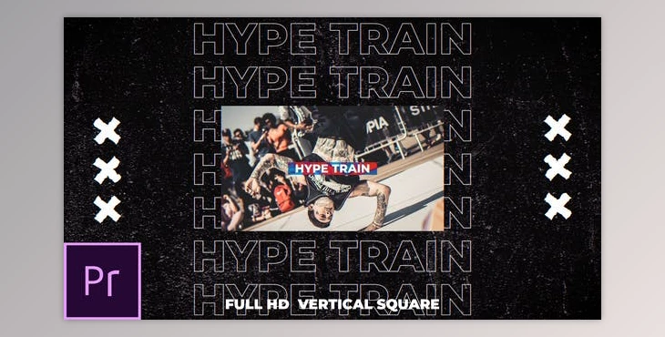 Download Hype Train - Dynamic Opener (Videohive 26648358) - PR Project