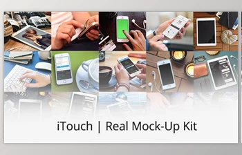 iTouch | Real Mock-Up <span class='badge badge-warning'>Kit</span> (Videohive 9225361)