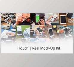 iTouch | Real Mock-Up Kit (Videohive 9225361)