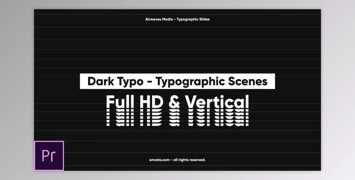 Download Dark Typo - Typographic Scenes (Videohive 25727642) - PR Project
