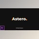 Download Astero - Dynamic Typo Opener (Videohive 25510706) - PR Project