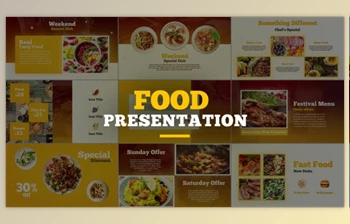 Download <span class='badge badge-warning'>Food</span> Presentation (Videohive 23079197) - AE Project