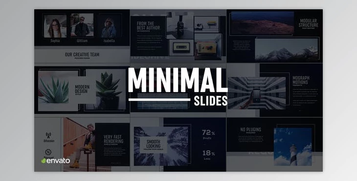 Download Minimal Slides (Videohive 23092565) - AE Project
