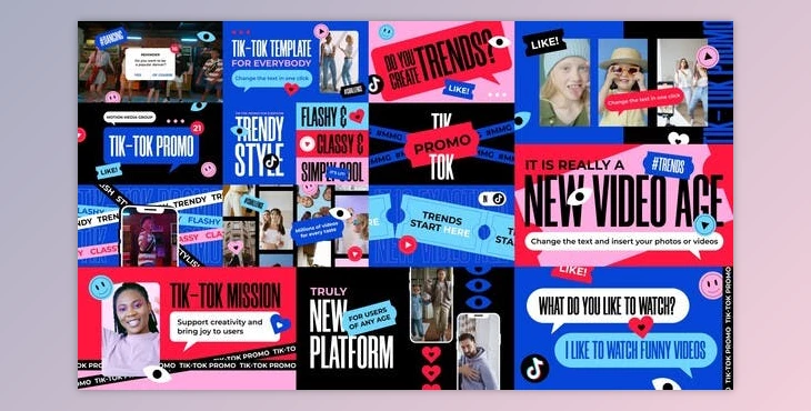Download TikTok Promo (Videohive 30583731) - AE Project