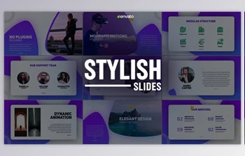 Download Stylish <span class='badge badge-warning'>Slides</span> (Videohive 23193762) - AE Project