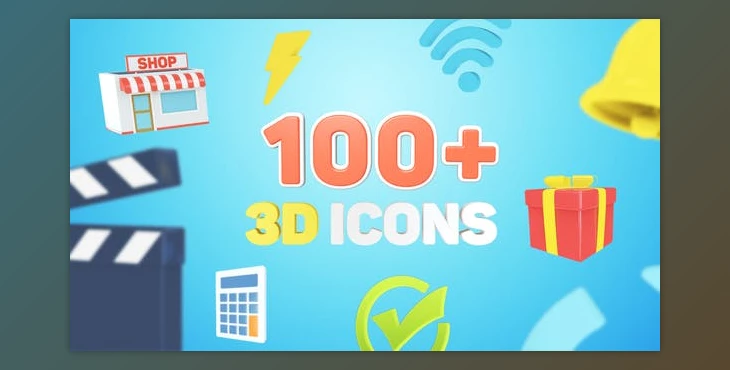 Download 3D Icons for Explainer Video (Videohive 27781406) - AE Project