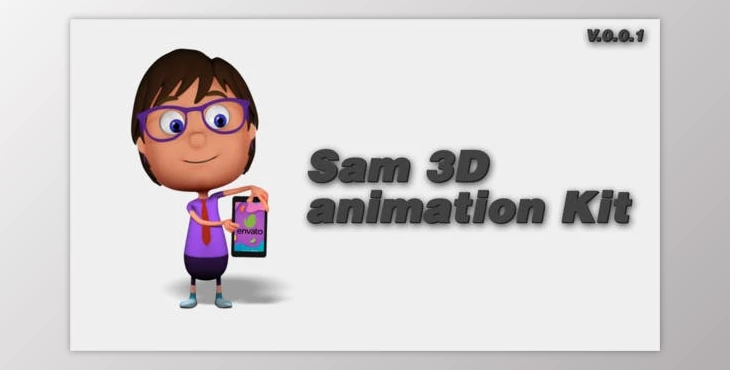 Download Sam 3D animation Kit (Videohive 24134451) - AE Project