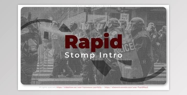 Download Rapid Stomp Intro (Videohive 30506733) - AE Project