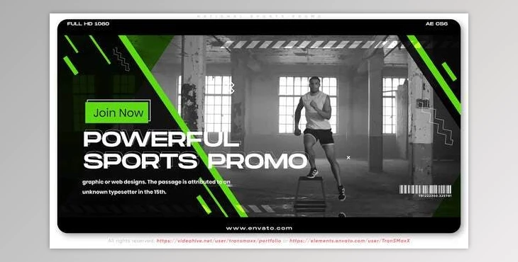 Download National Sports Promo (Videohive 30505582) - AE Project