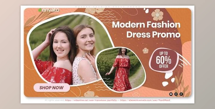 Download Modern Fashion Dress Promo (Videohive 30482808) - AE Project