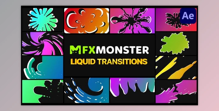 Download Liquid Transitions - After Effects (Videohive 30545710) - AE Project
