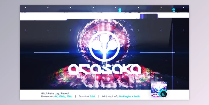 Download Glitch Pulse Logo Reveal (Videohive 27645349) - AE Project