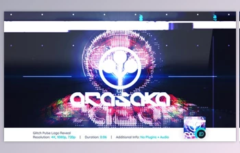 Download Glitch <span class='badge badge-warning'>Pulse</span> Logo Reveal (Videohive 27645349) - AE Project