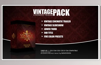 Download Vintage <span class='badge badge-warning'>Cinematic</span> Trailer Pack (<span class='badge badge-warning'>Videohive</span> 4068495) - AE <span class='badge badge-warning'>Project</span>