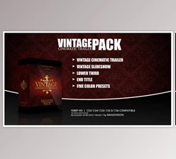 Download Vintage Cinematic Trailer Pack (Videohive 4068495) - AE Project