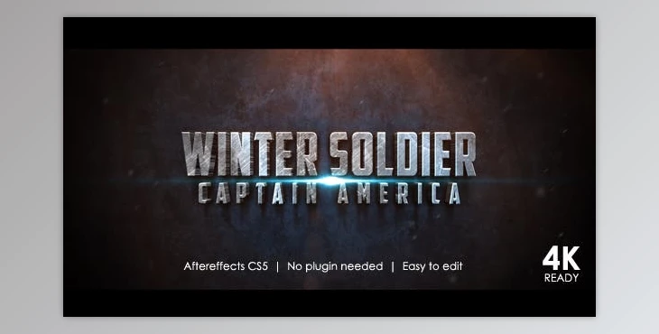 Download Winter Soldier Cinematic Trailer (Videohive 12114906) - AE Project