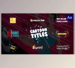 Download Cartoon Flash FX Titles - After Effects (Videohive  30484417) - AE Project