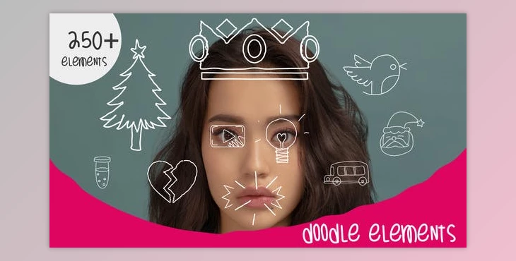 Download Doodle Elements Pack (Videohive 23013526) - AE Project
