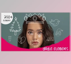 Download Doodle Elements Pack (Videohive 23013526) - AE Project