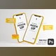 GraphicRiver Messaging Conversation App Smartphone Mockup Set