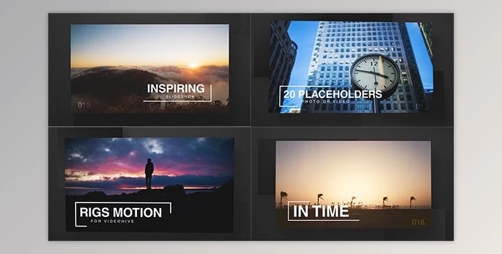 Download Minimal Slideshow (Videohive 14426636) - AE Project
