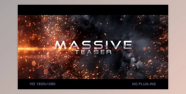 Download Massive Impact Teaser (Videohive 22427822) - AE Project