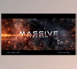 Download Massive Impact Teaser (Videohive 22427822) - AE Project