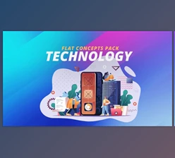 Download Technology - Flat Concept (Videohive 30816909) - AE Project